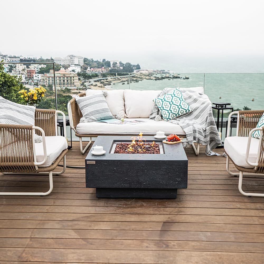 Manhattan Concrete Fire Pit 36