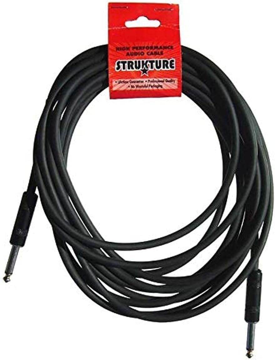 NUX MG-101 Amp Modeler and Guitar Effects Processor - Bundle with 2 Patch Cables, Instrument Cable and Aux Cable