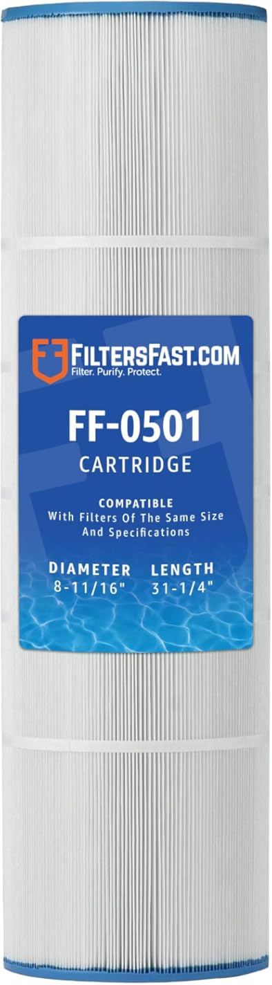 Filters Fast FF-0501 Pool and Spa Filter Compatible Replacement for Sta-Rite WC108-70S2X, Compatible Replacement for Unicel SC3-SR100, UHD-SR137, UHD-SR137RA