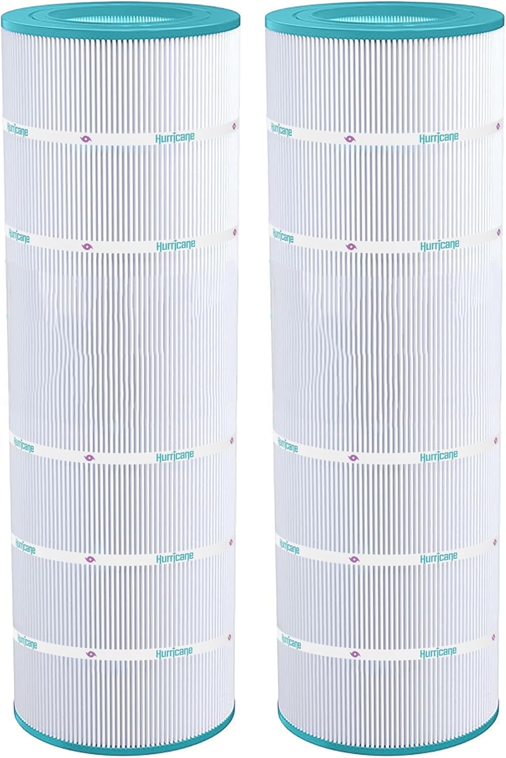 Hurricane Filters 2 Pack HF9415-01 Advanced Pool Filter Cartridge - Replacement for PAP150, Unicel C-9415, Filbur FC-0687, Pentair Clean & Clear 150, Predator 150