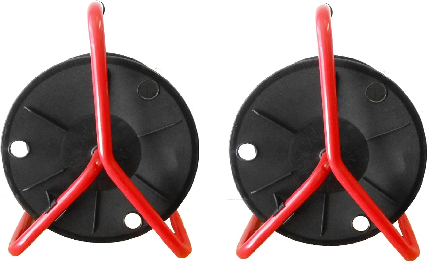 AUDIO 2000'S Two-Pack Portable Cable Reels, Each with 330 ft of 6mm Cable, Red and Black