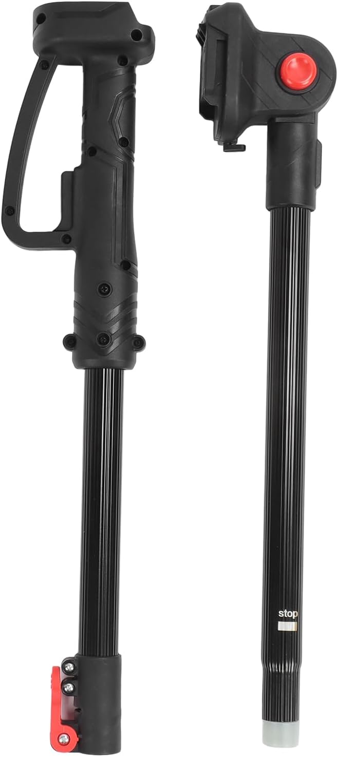 1.83 to 3.28 Feet Length Adjustable Aluminum Alloy Extension Pole 2 Sections Pruning Saw Extension Pole for High Pruning with Electric Chain Saws and Electric Pruning Shears