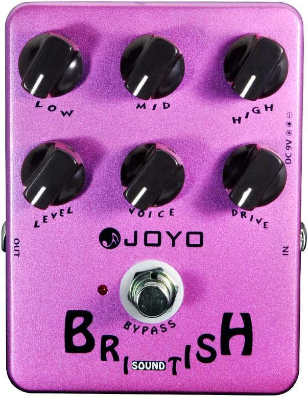 JOYO JF-14 Amplifier Simulator and JF-16 Overdrive Distortion Effect Pedals for Electric Guitar Frequently Combination Budget Bundle Pedals
