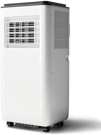 Portable Air Conditioner, 3-In-1 Standing Air Conditioner, 8000 BTU, Floor AC Unit For Room Up to 300 Sq. Ft, Portable AC with Remote Control For Bedroom and Office
