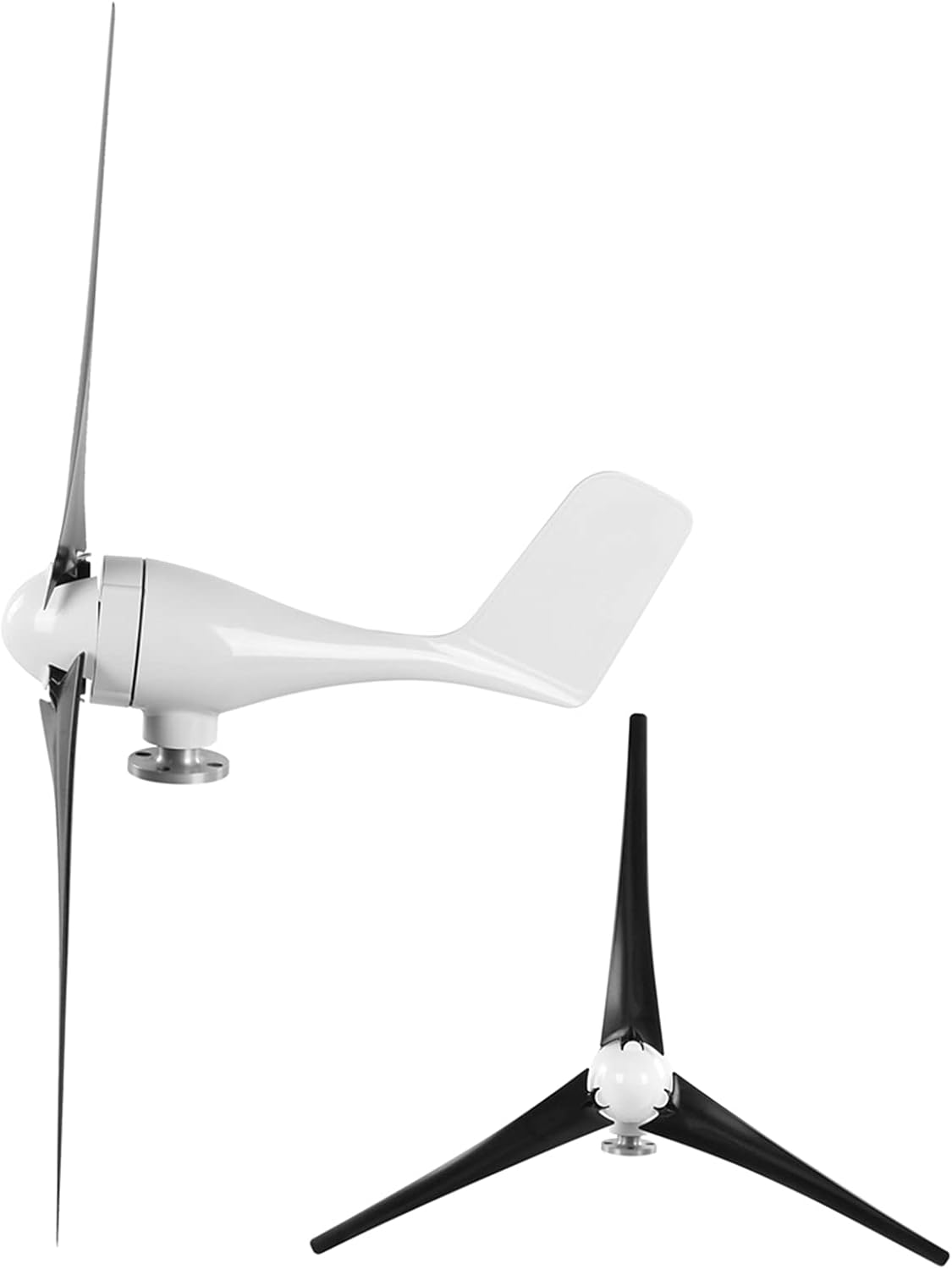 100W Wind Turbine Generator Kit, 3 Blade Wind Turbine with Controller Accessory (48V)