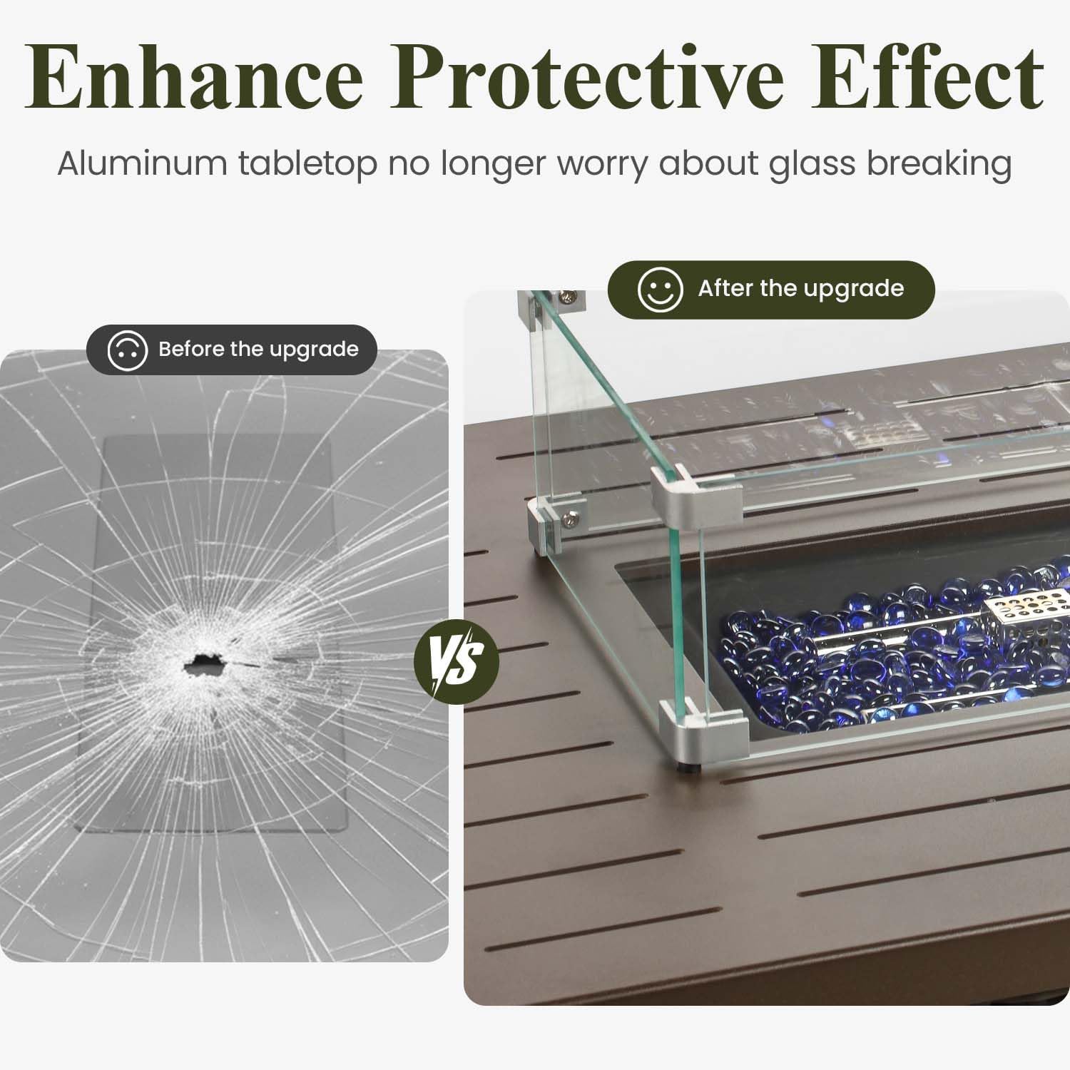 Propane Fire Pit Table, 44