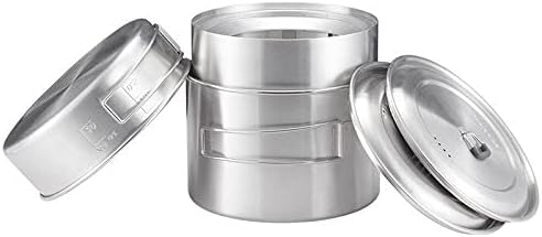 Solo Stove Campfire 2 Pot Set Combo - 4+ Person Wood Burning Camping Stove | Outdoor Kitchen Kit for Backpacking Camping Survival | NO Batteries or Liquid Fuel Gas Canister Required