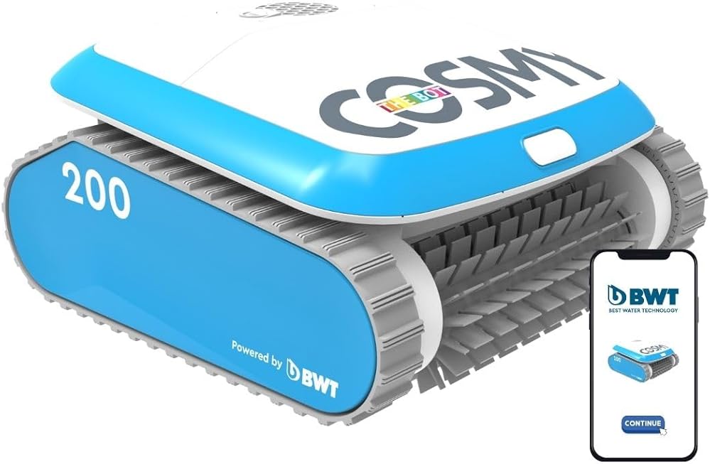 BWT's Cosmy The Bot 200 Robotic Pool Cleaner RURN-NOY0-C2M70