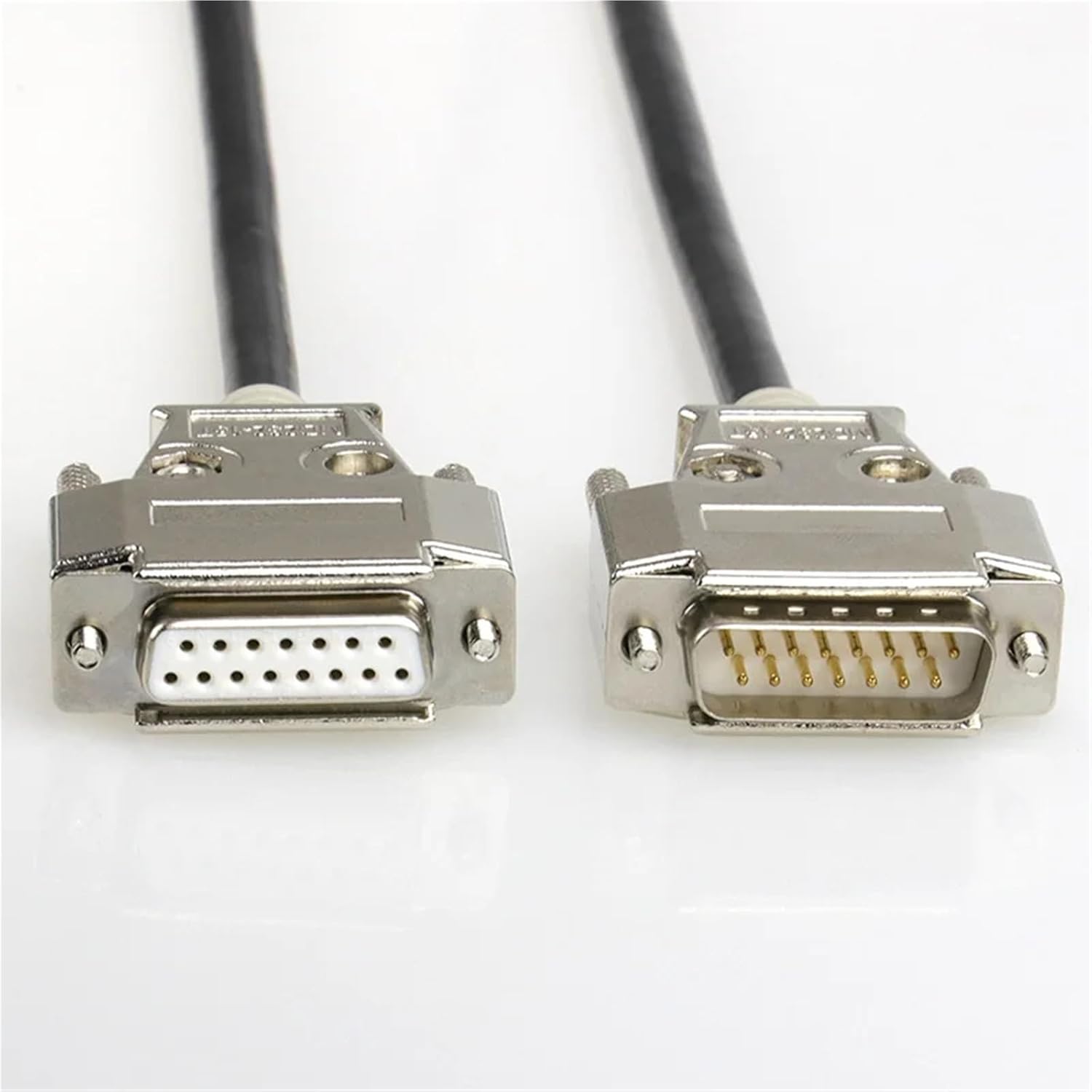 DB15 Cable DB 15 Pin Two Rows Connectors DB15 Data Cable Male to Male Male to Female Female to Female 1.5m 2m 3 Meters 5m 8m 26AWG(10m,Female to Female)