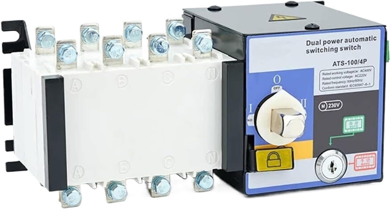 Generator Set ATS Dual Power Automatic Transfer Switch 100A 160A 250A 400A 630A 800A 4P(ATS-1600A/4P)