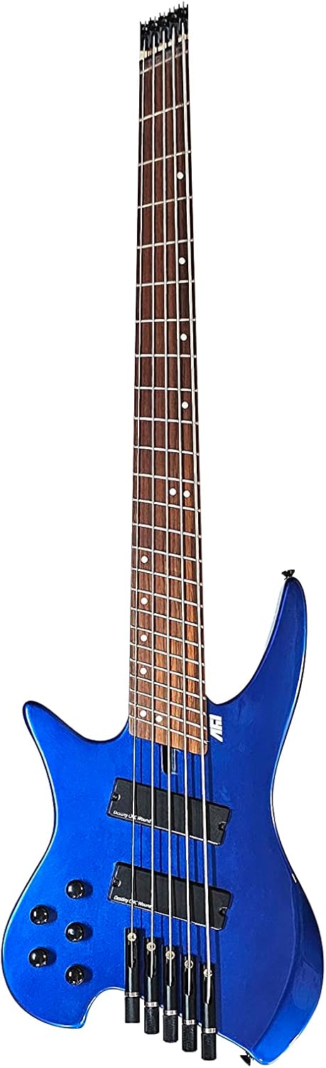 IYV- IBHLFF5-400 LH, 5 String Multi-Scale Headless Bass, Left hand