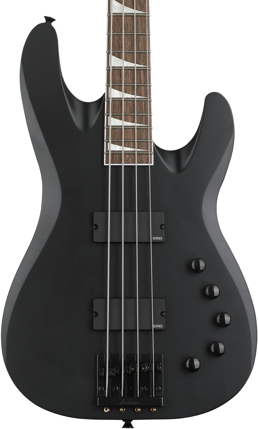 Jackson X Series Signature David Ellefson Concert Bass CBX IV, Satin Black, Laurel Fingerboard