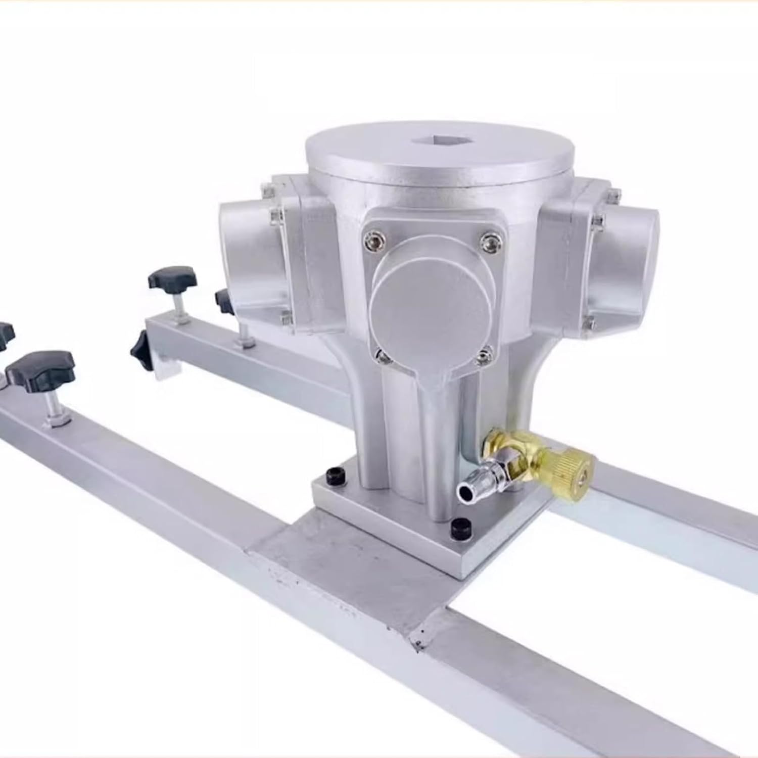 IBC Air Agitator, Pneumatic 1 Ton Tank Mixer Machine, 1/2HP 3/4HP 1HP Pneumatic Paint Mixer, Paint Stirring Machine, Bracket Air Agitators, Paint Mixing Equipment for Ink Dissolver(H003)