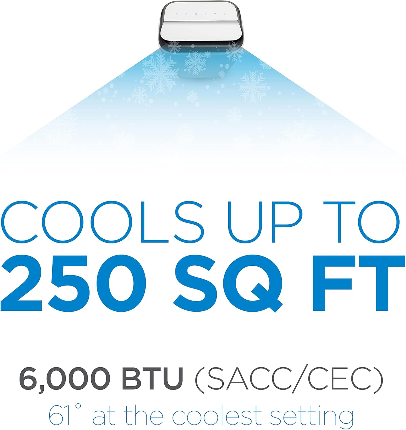 Commercial Cool CPT06WB Remote Control Portable-air-conditioners, 10000 BTU, White