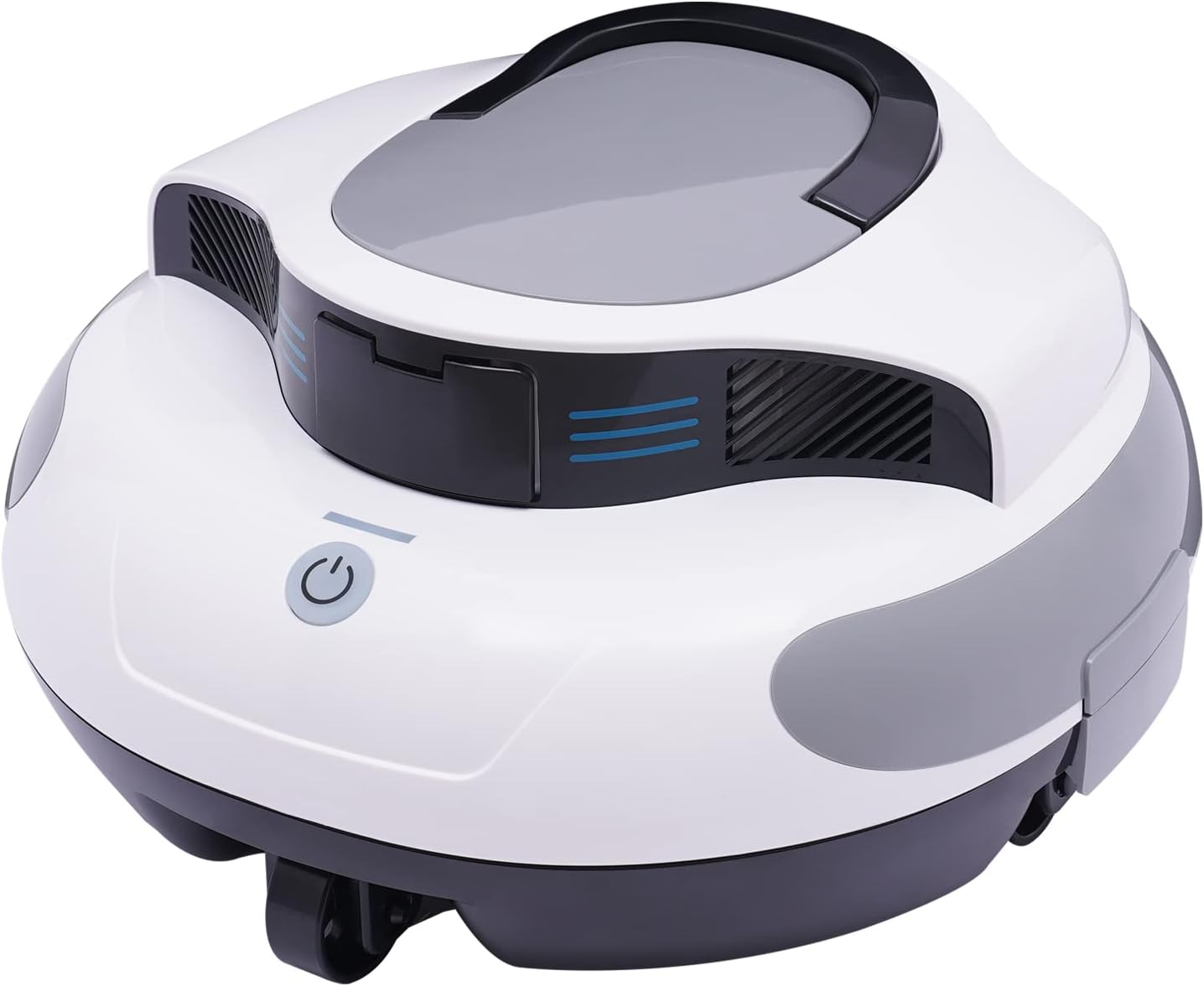 Automatic Pool Cleaner for Above-Ground and In-ground Pools of A Flat Bottom Cordless Battery