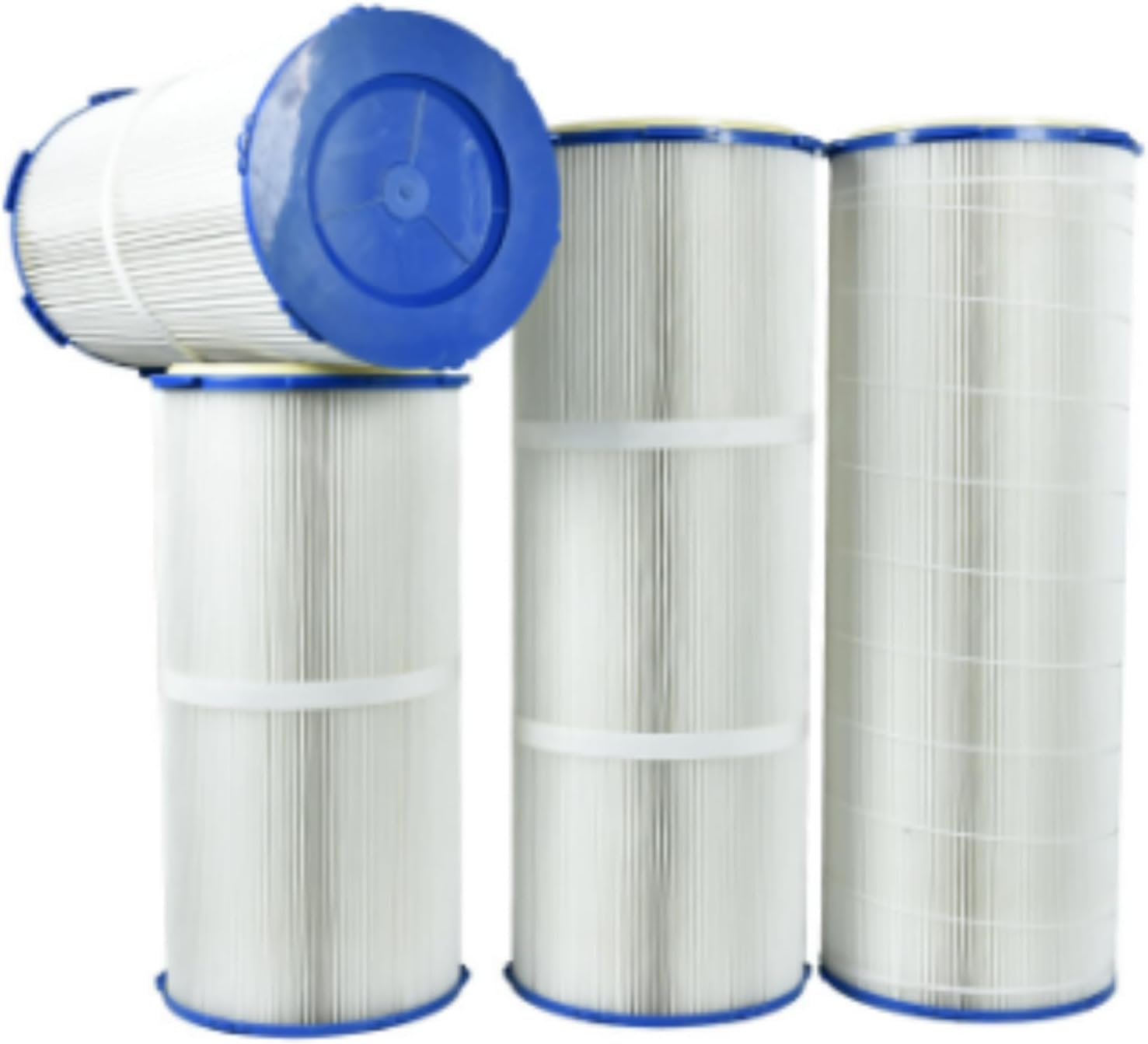 4PC Pool Filter Hot Tub Spa & Pool Filter Cartridge C7030 Compatible with Hayward C7030 SwimClear, Unicel C-7485, CX591XRE, PA89, HCF7030, HCF7030C