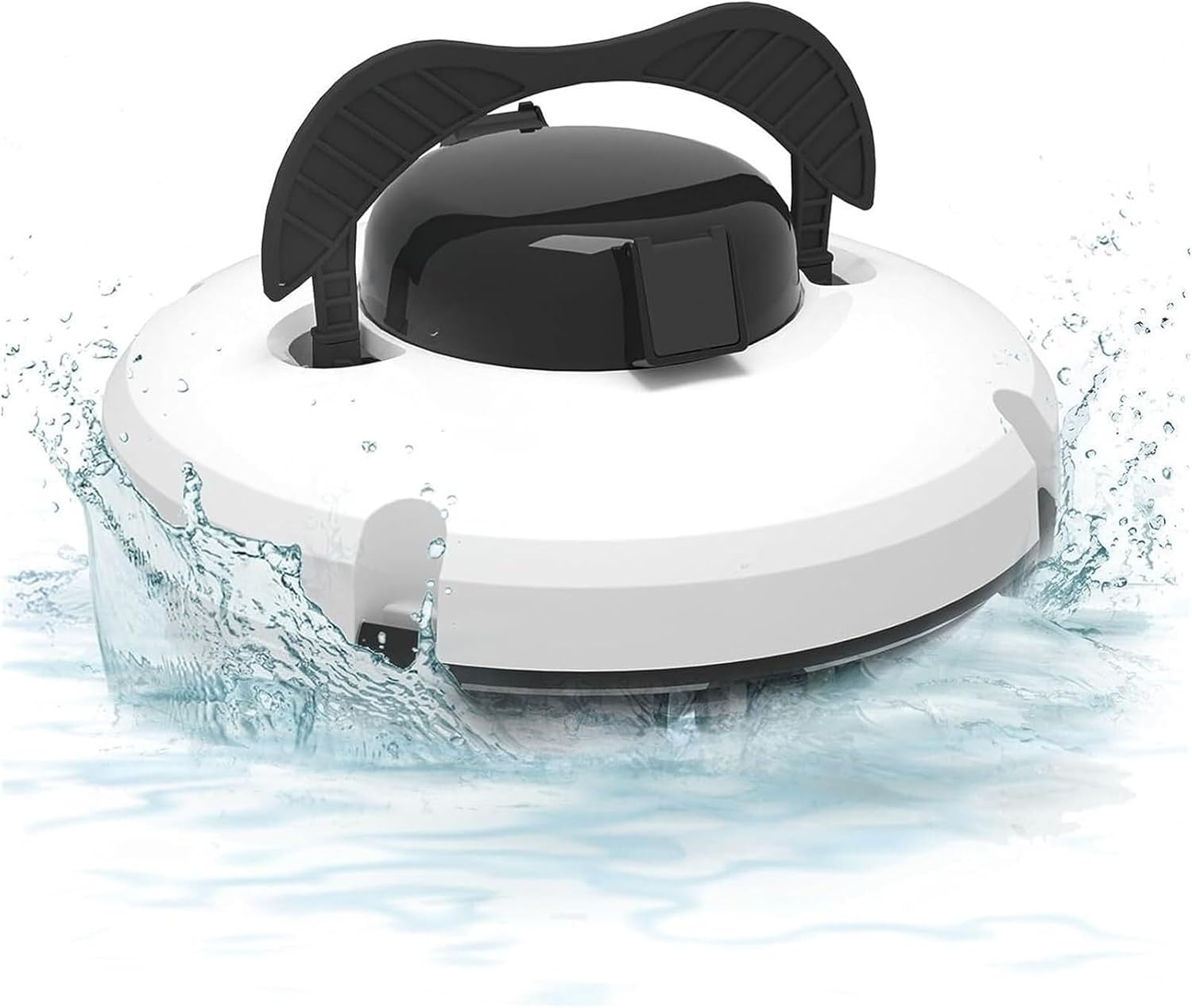 Cordless Automatic Pool Cleaner, Robotic Vacuum with Dual Motors, Wall Climbing, 120-Minute Battery Life, Ideal for Pools Up to 1000 Sq Ft