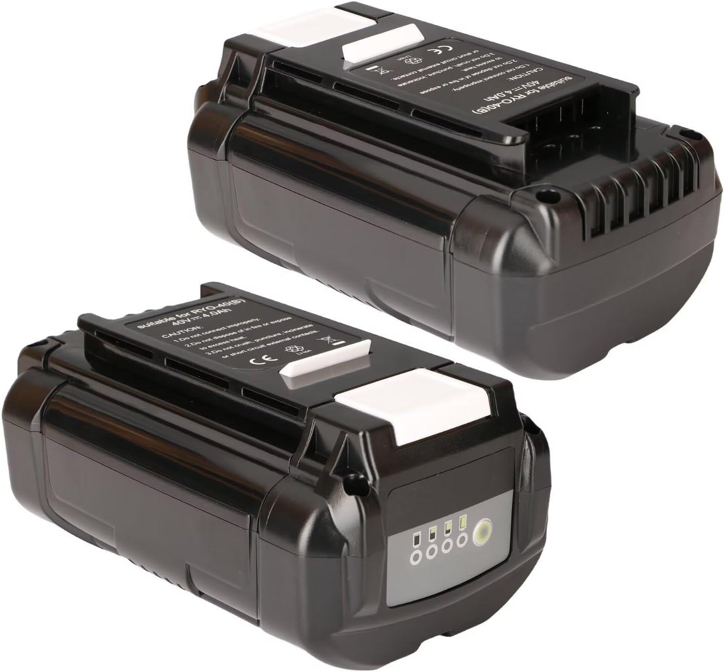 2 Pack 6.0Ah Compatible with Ryobi 40V Battery Replacement Cordless Power Tools (Real Capacity Label) OP4030 OP4015 OP4026 OP4026A OP4040 OP4050 OP4060 Batteries