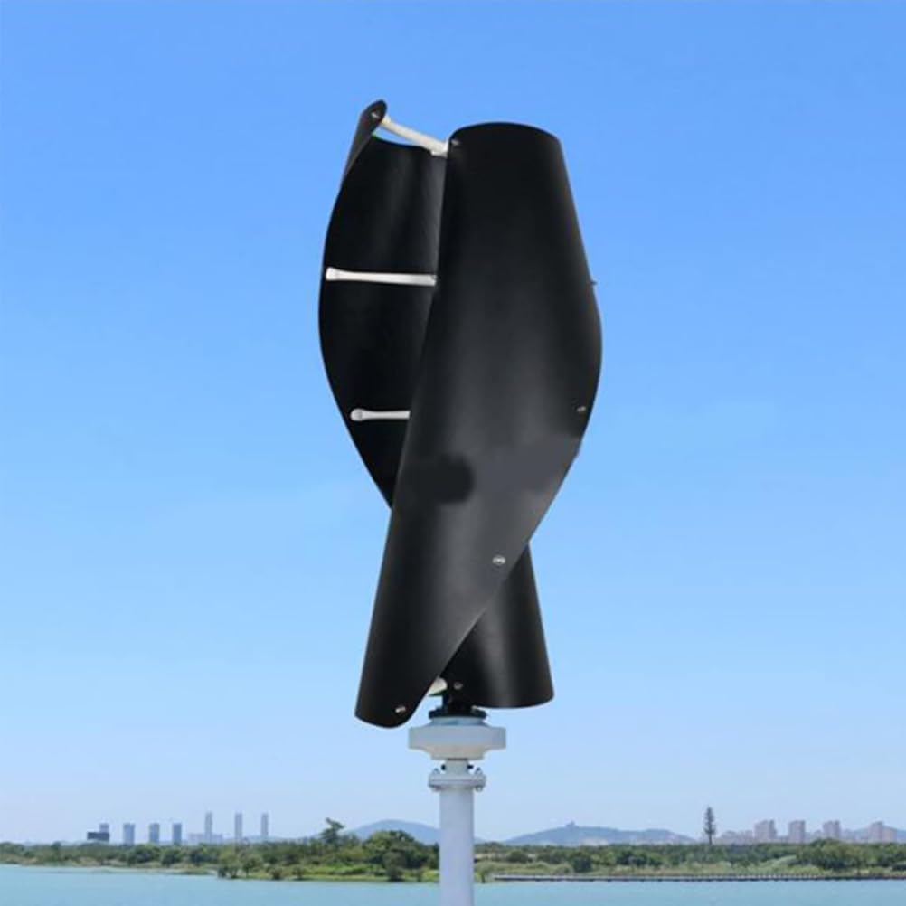 24V,BAOJUHUIKANG 48V Small Windmill Vertical Axis Wind Turbine Generator 16000W,12V-220V Wind Turbine Kit with IP67 Controller for Home Farm