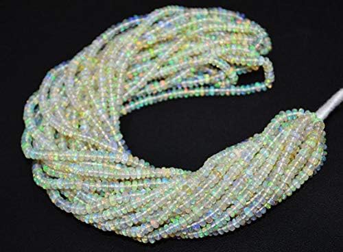 natural welo ethiopian opal 11 strands smooth beads 3 to 3.50 mm