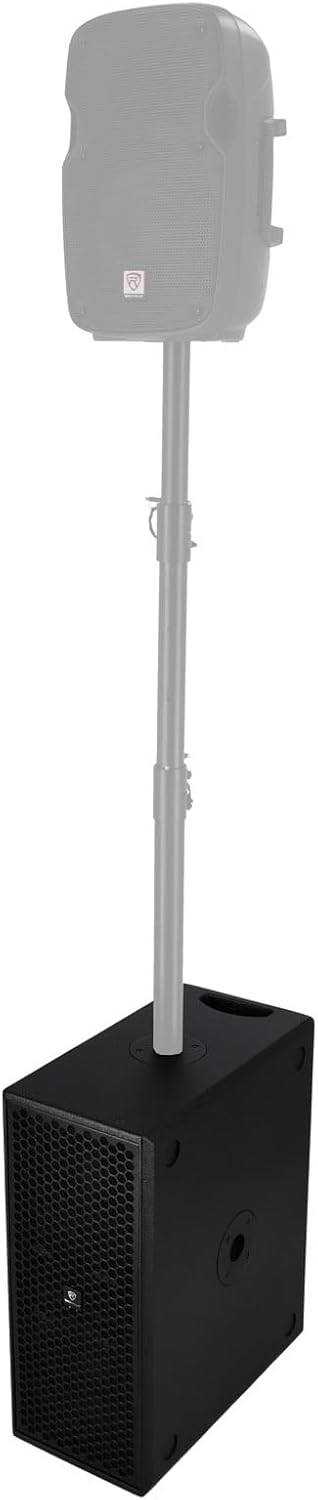 Rockville TITAN SLIM D8 Powered Subwoofer, Dual 8