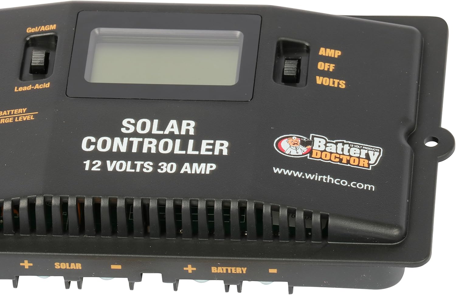 WirthCo 23125 Battery Doctor 30 Amp 12V Solar Controller