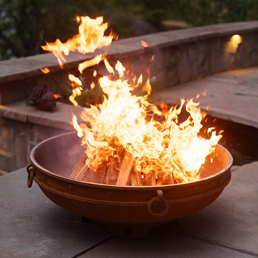 Fire Pit Art Emperor Wood Fire Pit (Emperor)