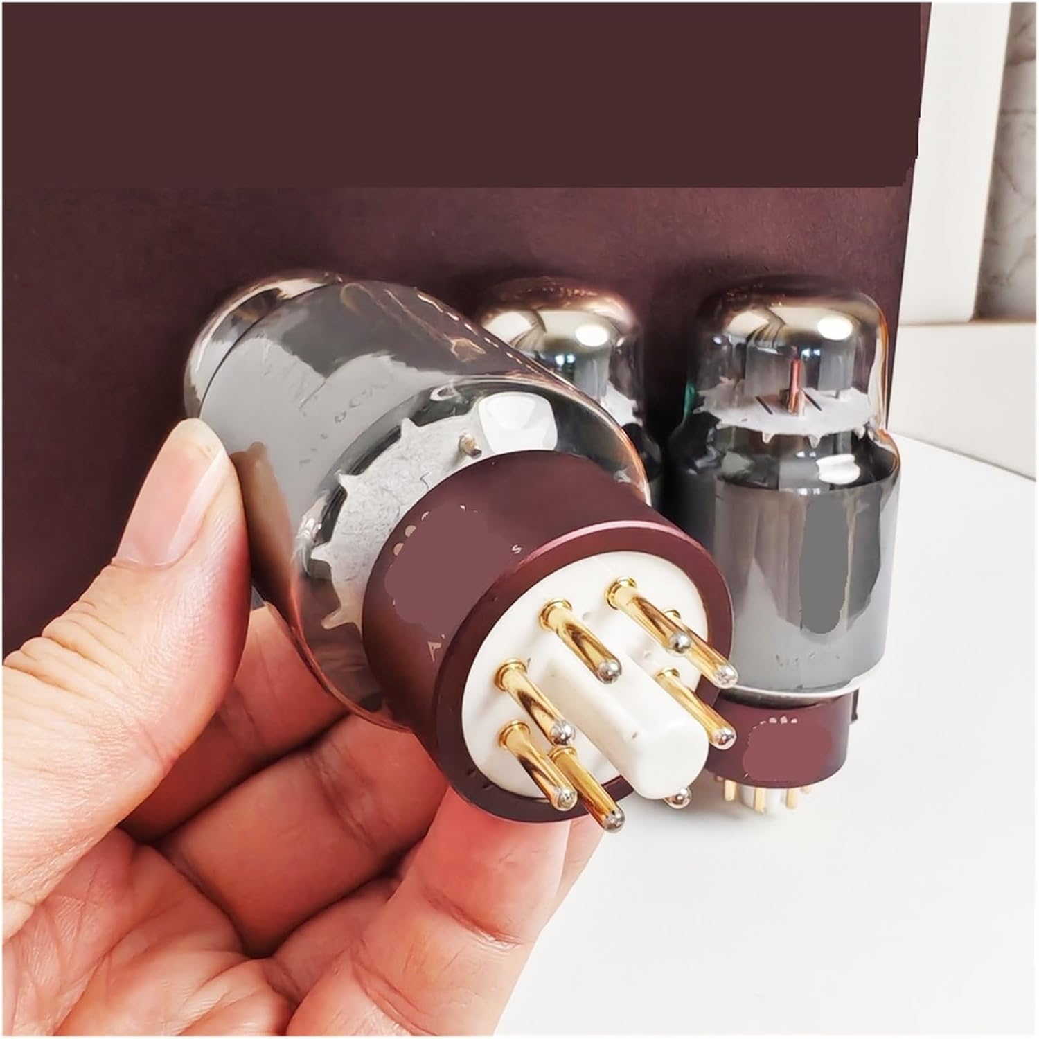 6CA7 Tube Upgrade EL34 EL34C EL34B 6P3P KT66 6V6 KT77 6CA7 HiFi Audio Tube Amplifier Tube Amplifier(4pcs Matched Quad)