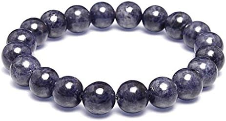 8mm blue sapphire stretch bracelet, blue sapphire bracelet, mens beaded bracelet, bead bracelets for women
