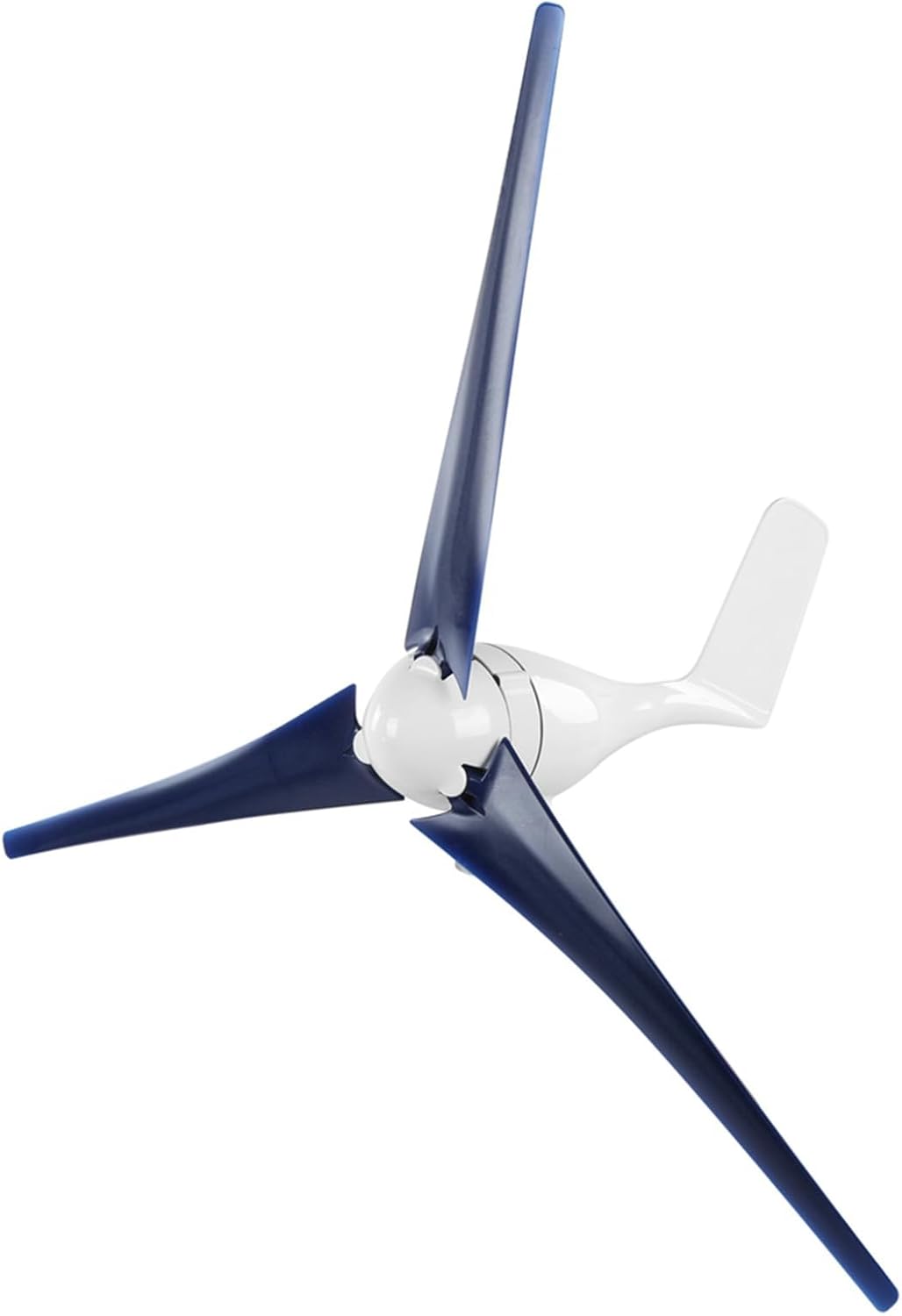 1200W Wind Generator Turbines Kit, Small 3 Blades Generator Power Parts Turbines Kit for Marine Home Charging(Blue 12V)