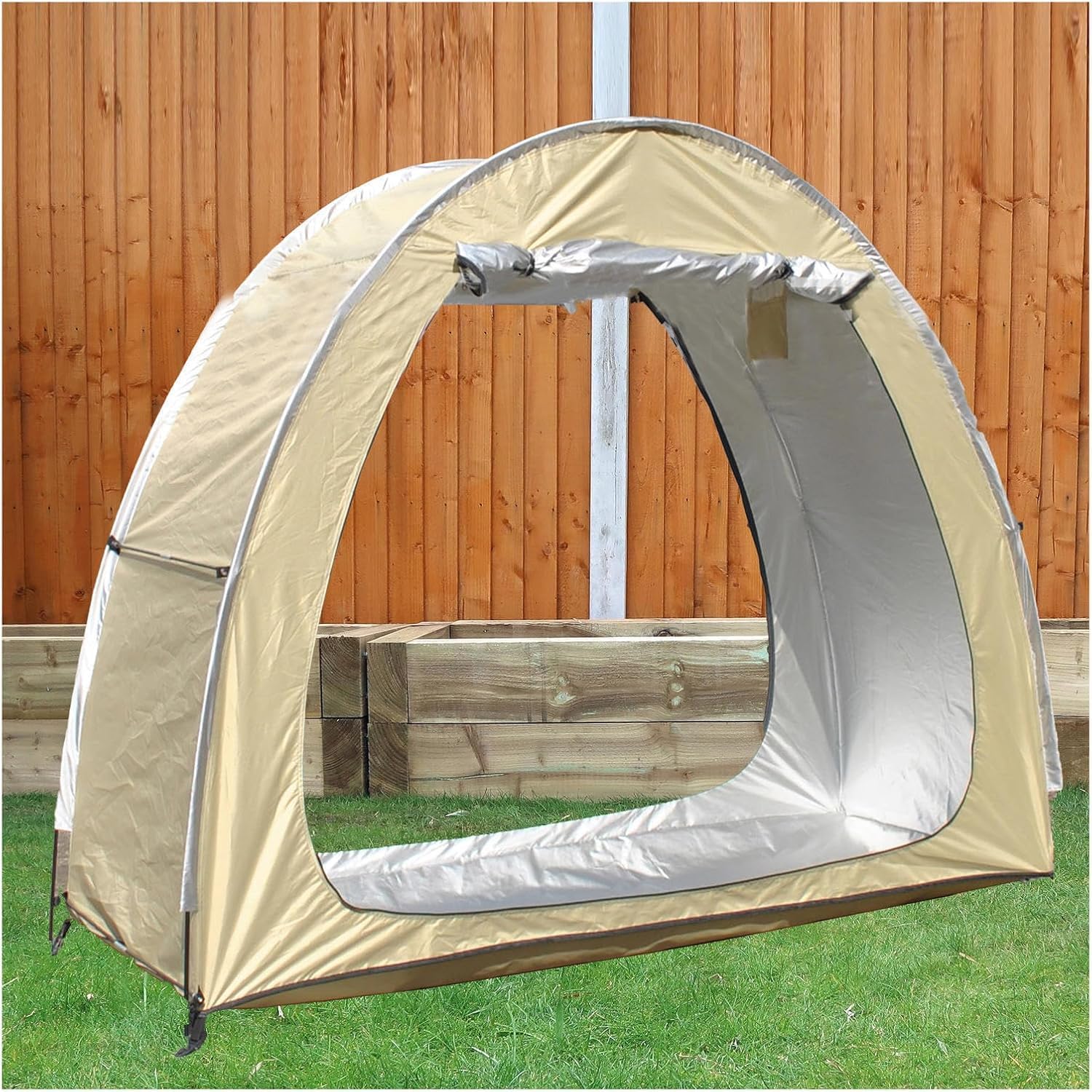 Bicycle Cover Bike Cover Bike Tent Outdoor Patchable Motorcycle Tent Patio Furniture Bicycle Motorcycle Motorcycle Tent Garage(Yellow)