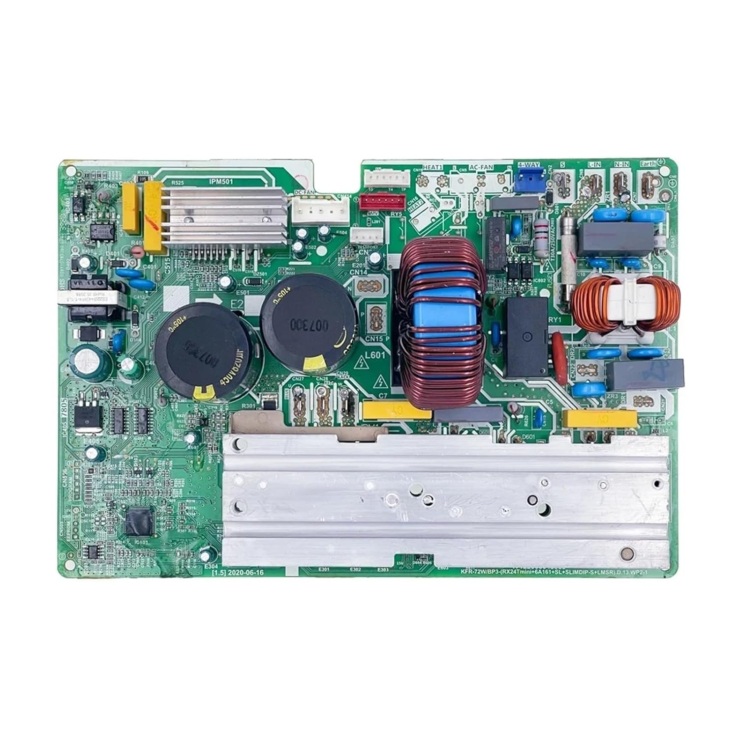 KFR-72W/BP3-(RX24Tmini+6A161+SL+SLIMDIP-S+LMSR).D.13.WP2-1 PCB 17122000048065 for Air Conditioner Control Board(for 24000 BTU)