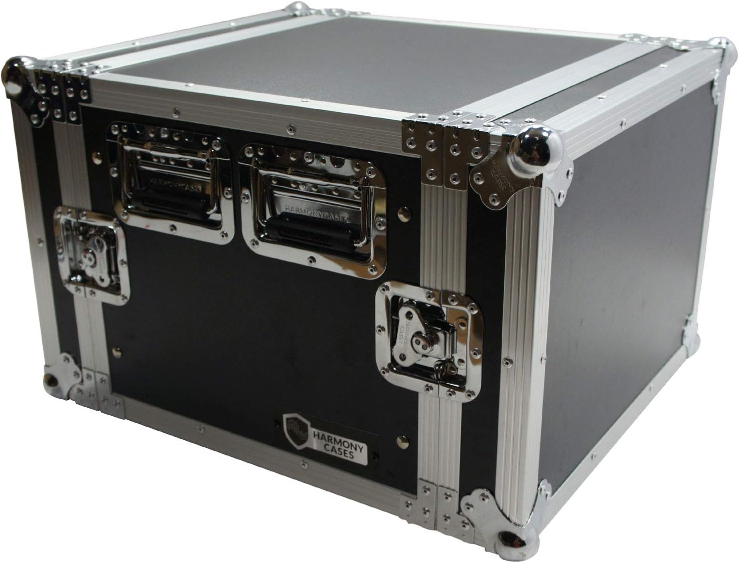 Harmony Audio HC8UAD DJ Flight Amp 8U Rack Space Road Travel Amplifier Case