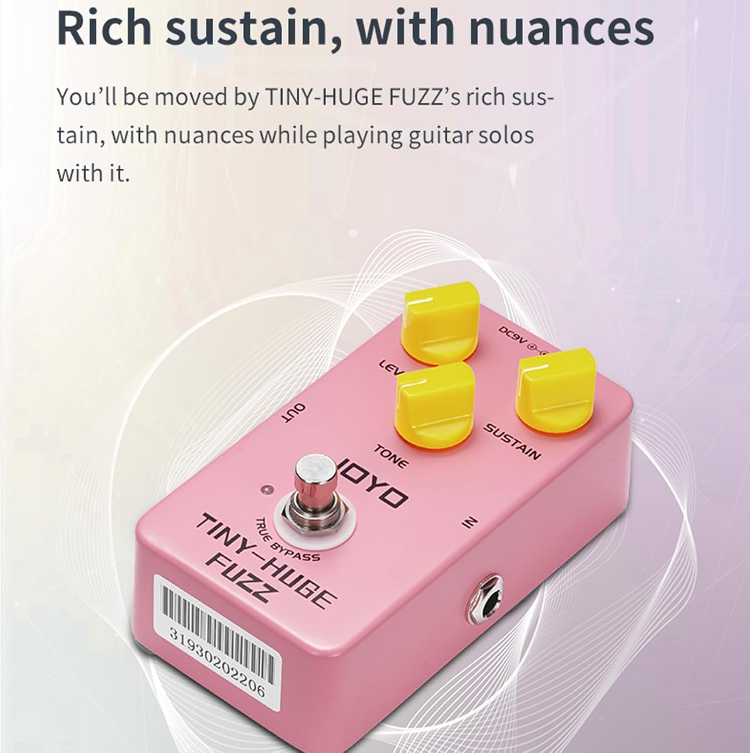 JOYO JF-26 Classical Vintage Fuzz Pedal and 5W Mini Guitar Combo Amplifier JA-02 II Black