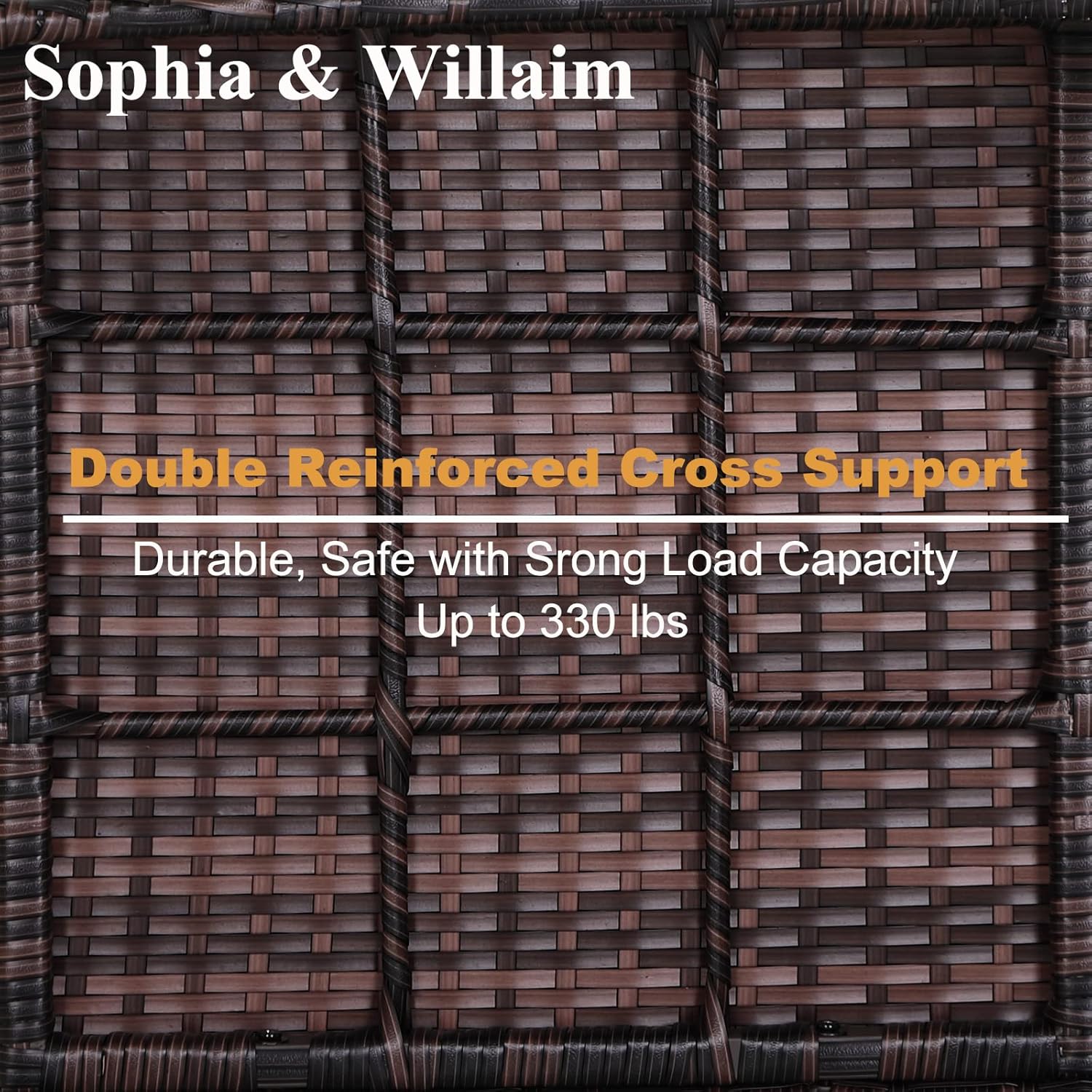 Sophia & William Patio 5 Pieces Dining Set with 1 Square Gas Fire Pit Table and 4 PE Rattan Chairs, Modern 2 in 1 50000 BTU Outdoor Propane Firepits Table Auto-ignition Black 28.4