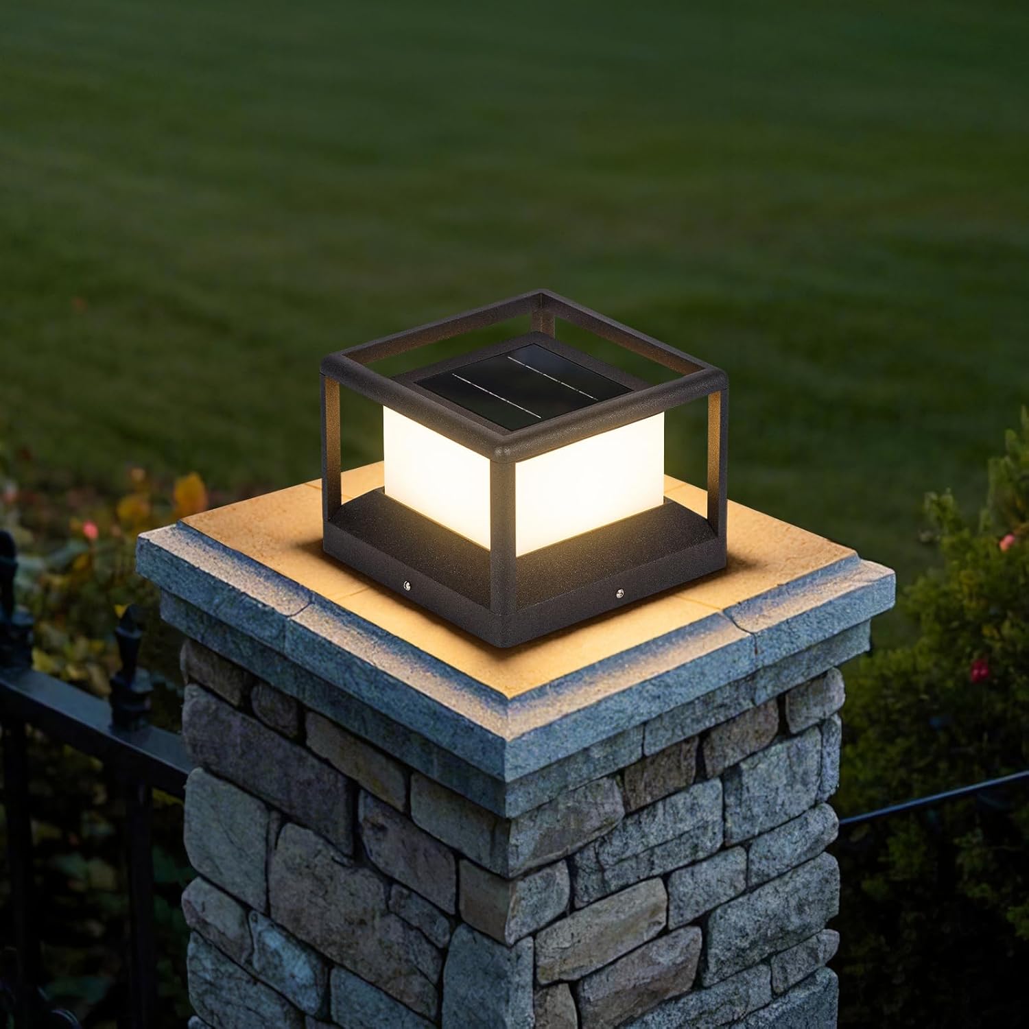 Solar Post Lights Outdoor, 9