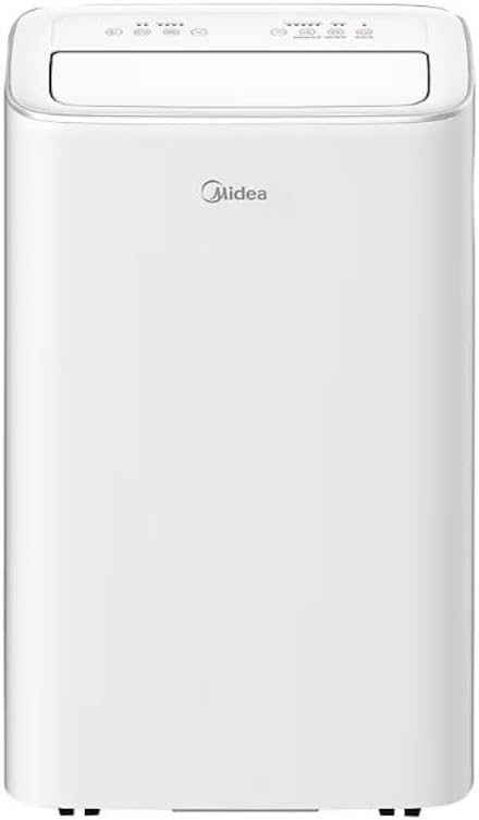 Midea Smart Inverter 10,000 BTU DOE Portable Air Conditioner, up to 450 sq ft. - 3-in-1 comfort- get cooling, dehumidification, and fan modes - White MAP10V1JWT-B