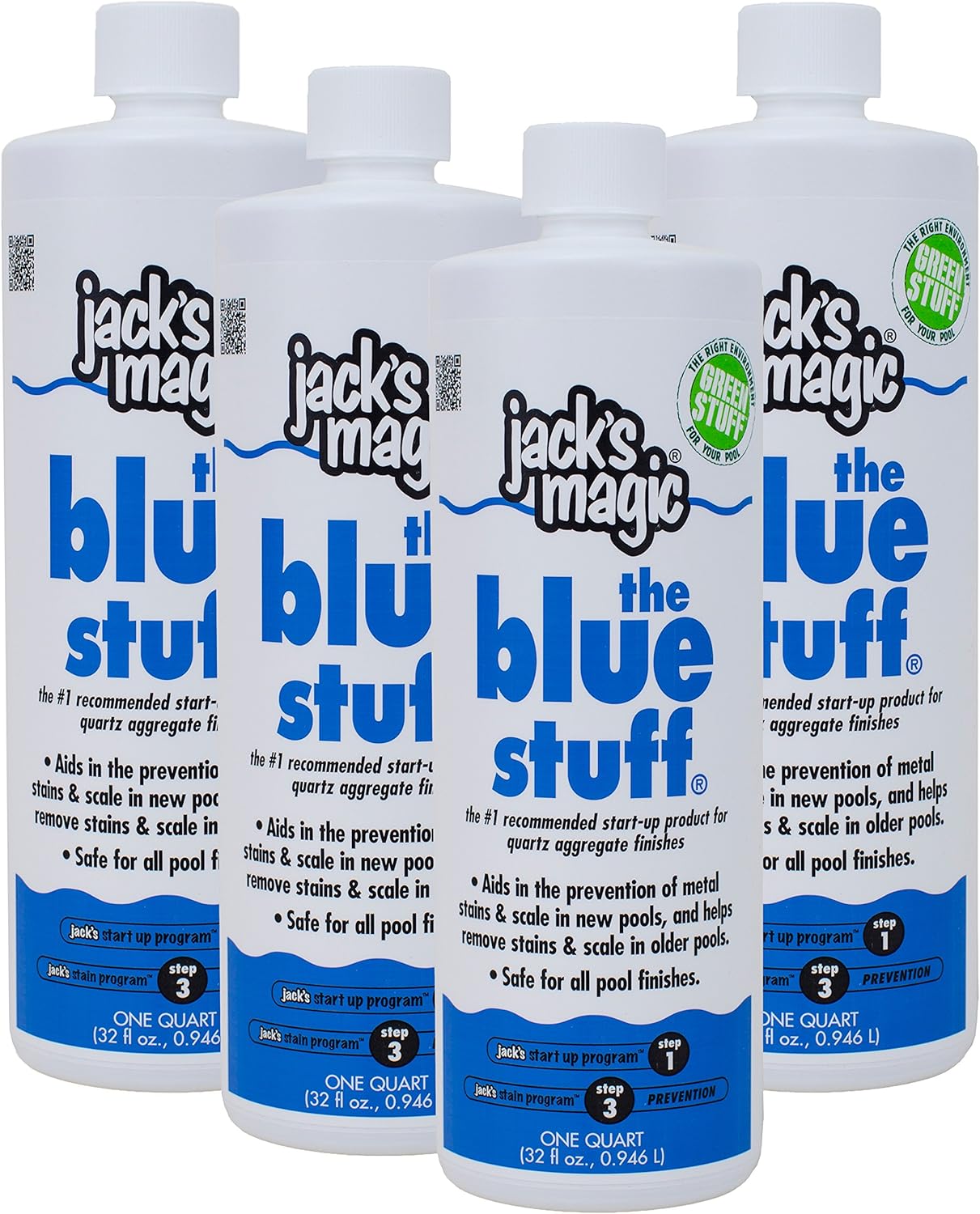 Jack's Magic The Blue Stuff (1 qt) (4 Pack)