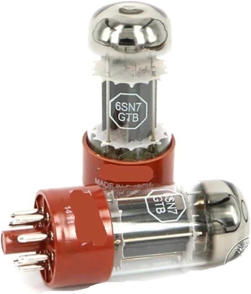 6SN7 Tube Replaces 6N8P/6H8C/CV181 Vacuum Tube Precision Matching for Amplifier(2 pcs)
