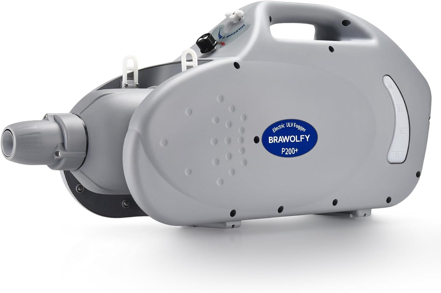 P200+ Electric ULV Cold Fogger Machine 9L+ Backpack Mist Atomizer - Adjustable Flow Rate ，33ft Spray Distance, Large Area Spraying for Home Indoor Outdoor Garden Home, Hotels