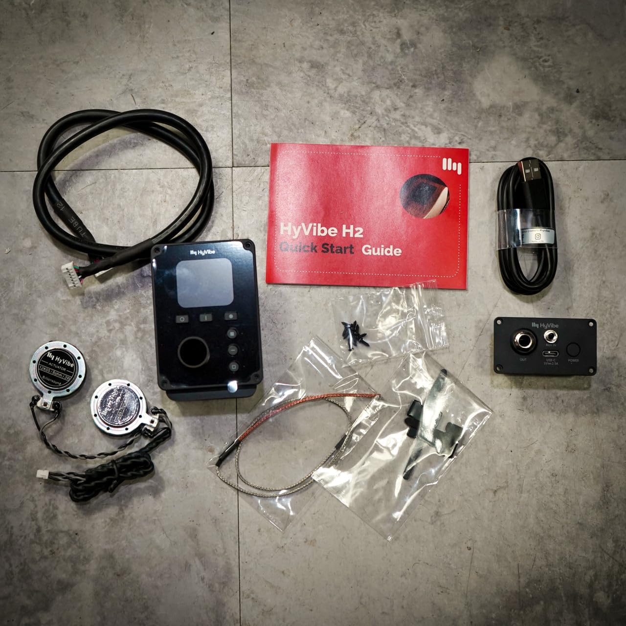 HyVibe Installation Kit for Acoustic Guitar (Requires Professional Installation) (HyV/H1)