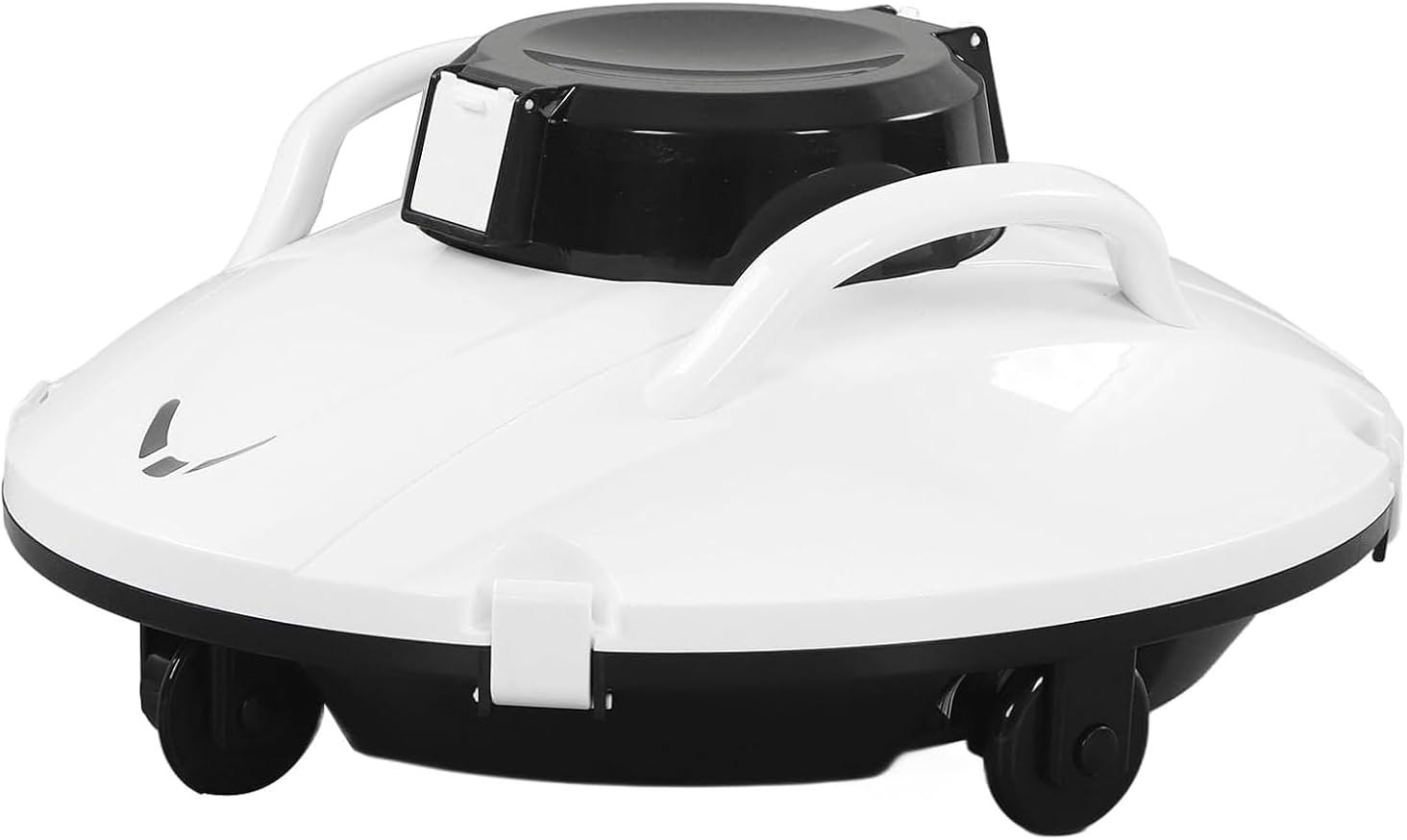 Generic efficient Cordless Robot Pool Cleaner with Smart Navigation and 5000mah Battery, 14.4 x 6.5 x 12.2 in, White