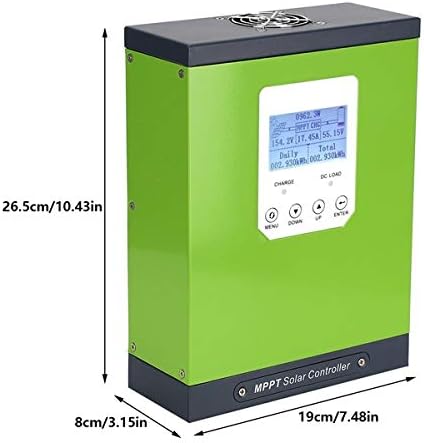 SUNNYSKY 60A MPPT Solar Charge Controller 60V72V96V60A MPPT Charge Controller with Intelligent LCD Display