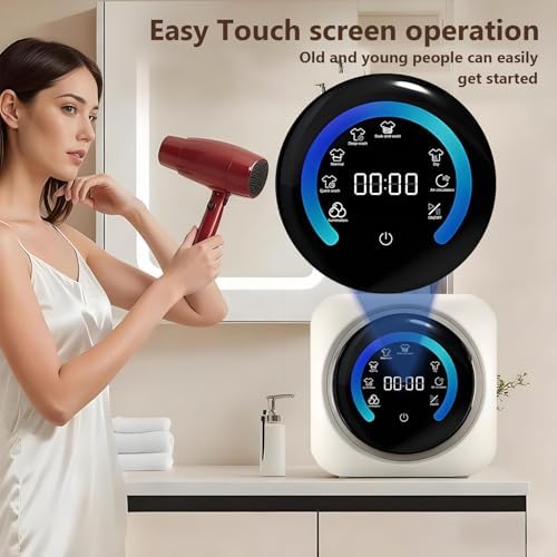 2 in 1 Mini Portable Washer and Dryer Combo - 3.5L Compact Front Drum Washing Machine for Small Clothes, Underwear, Socks - Ideal for Desktop Use, Space-Saving Solution