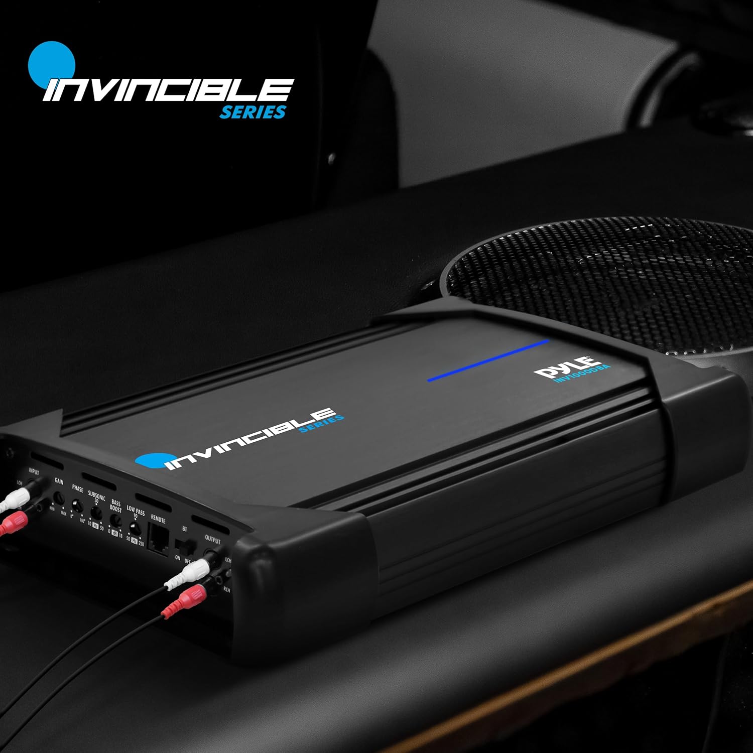 Pyle 1Channel 2000W Class D Car Audio System Amplifier, 14