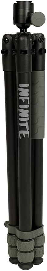 BOG ARCA Swiss Infinite Tripod with 360 Degree Ball Head, Quick-Release Arca Swiss Mount System, and Integral Bubble Level for Hunting, Shooting, Outdoors