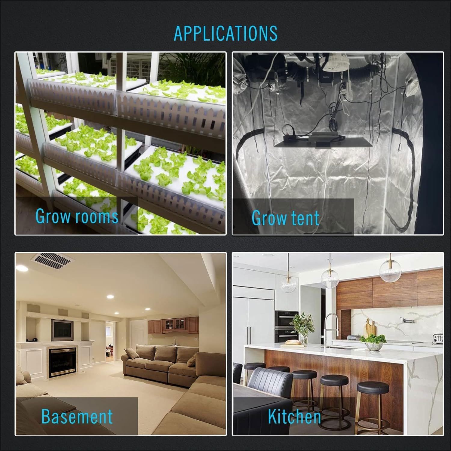 JOSBY 8 Inch Quiet Inline Duct Fan, Household Kitchen Fume Ventilation Fan, Ventilation Exhaust Fan, 29-33dB Noise, for Heating Cooling Booster, Grow Tents, Hydroponics, Exhaust Blower