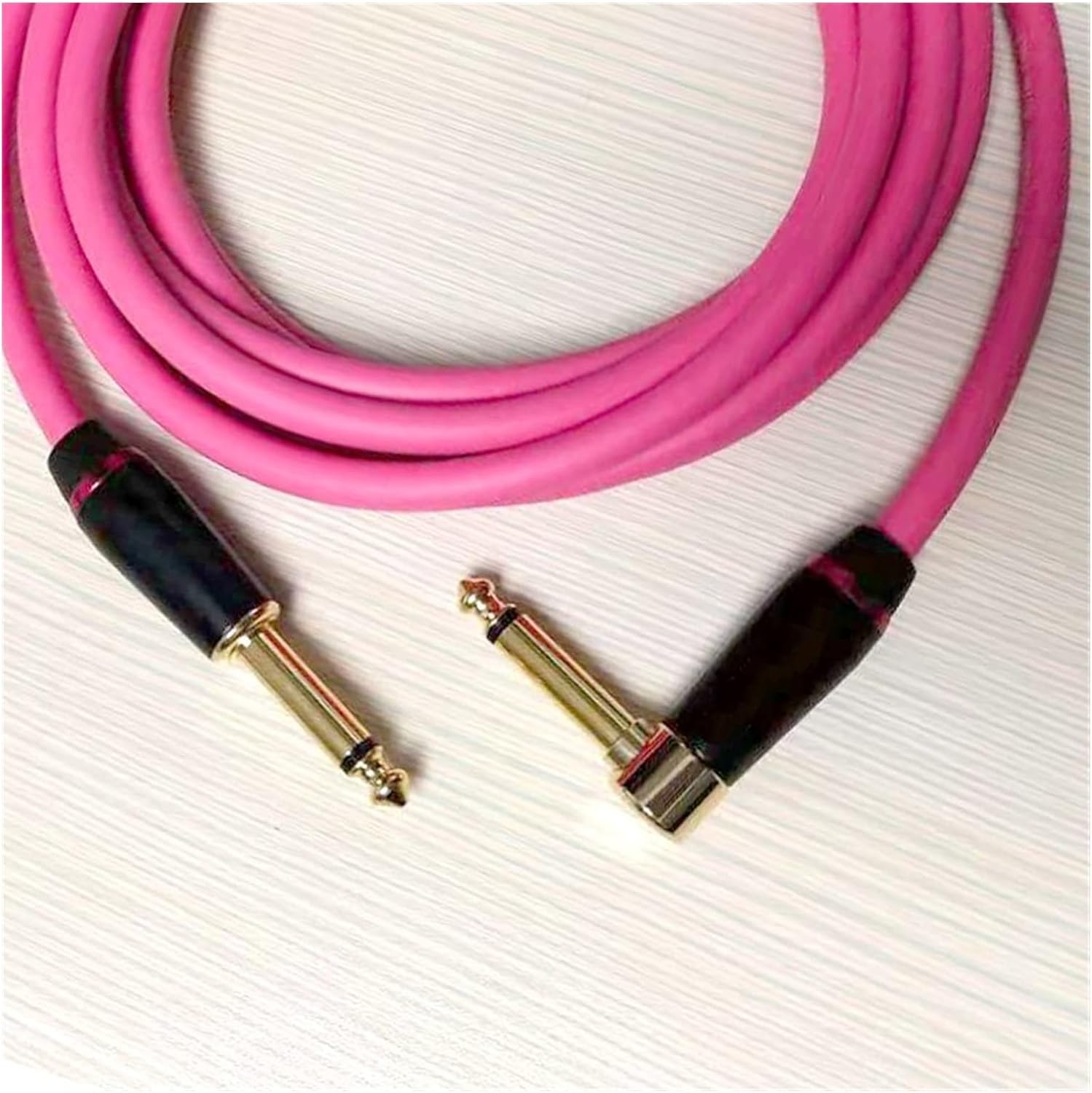 Guitar Cable Electric Guitar Cable Connecting Line Bass Keyboard Drum Copper Noise Reduction Shield (Color : A, Size : 6m)