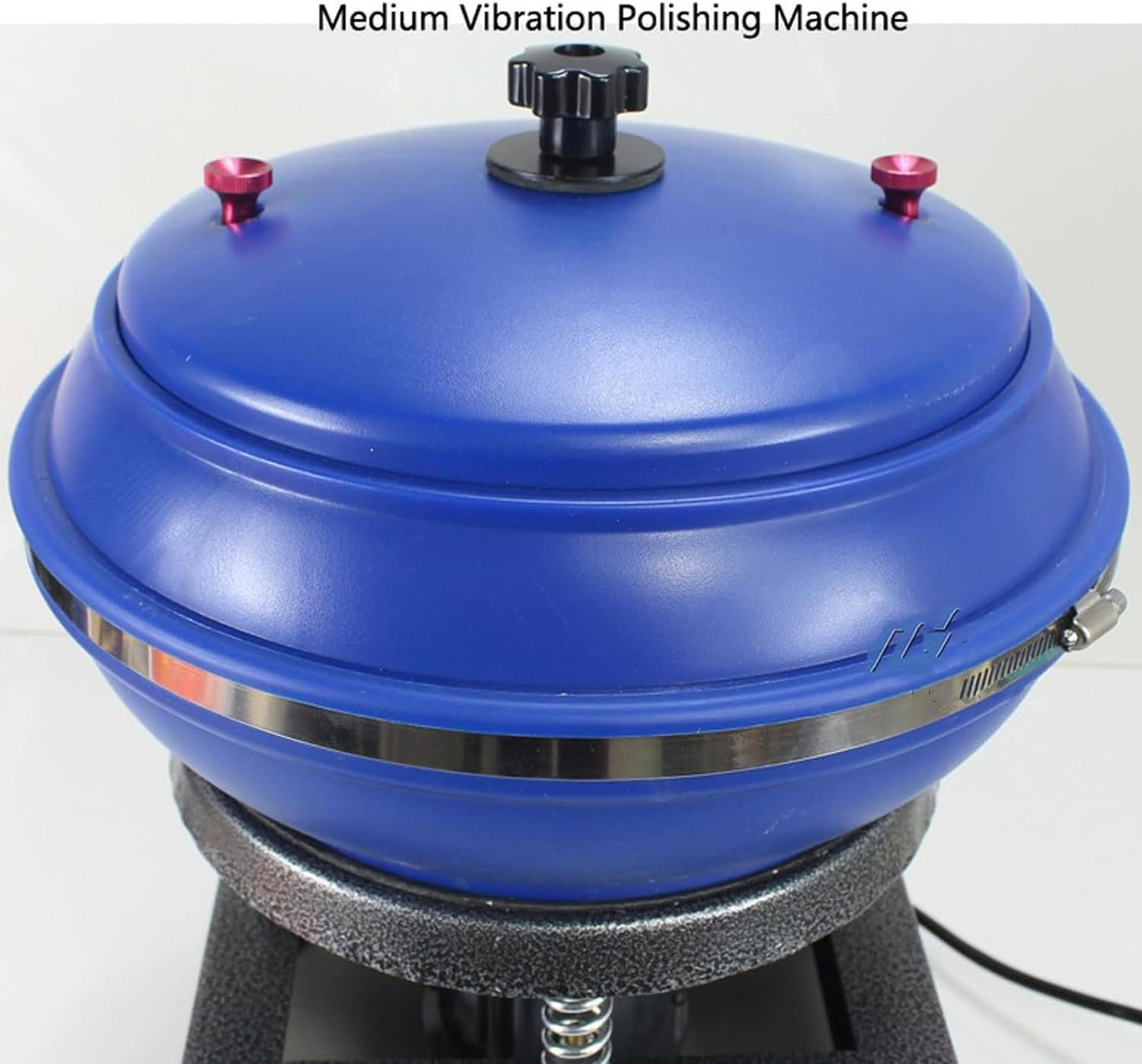 Electric Polisher, Vibrating Polishing Drum, Sleeve Polisher, Strong Load Capacity, Convenient Operation, for Grinding and Polishing Workpiece Surface,6.2L