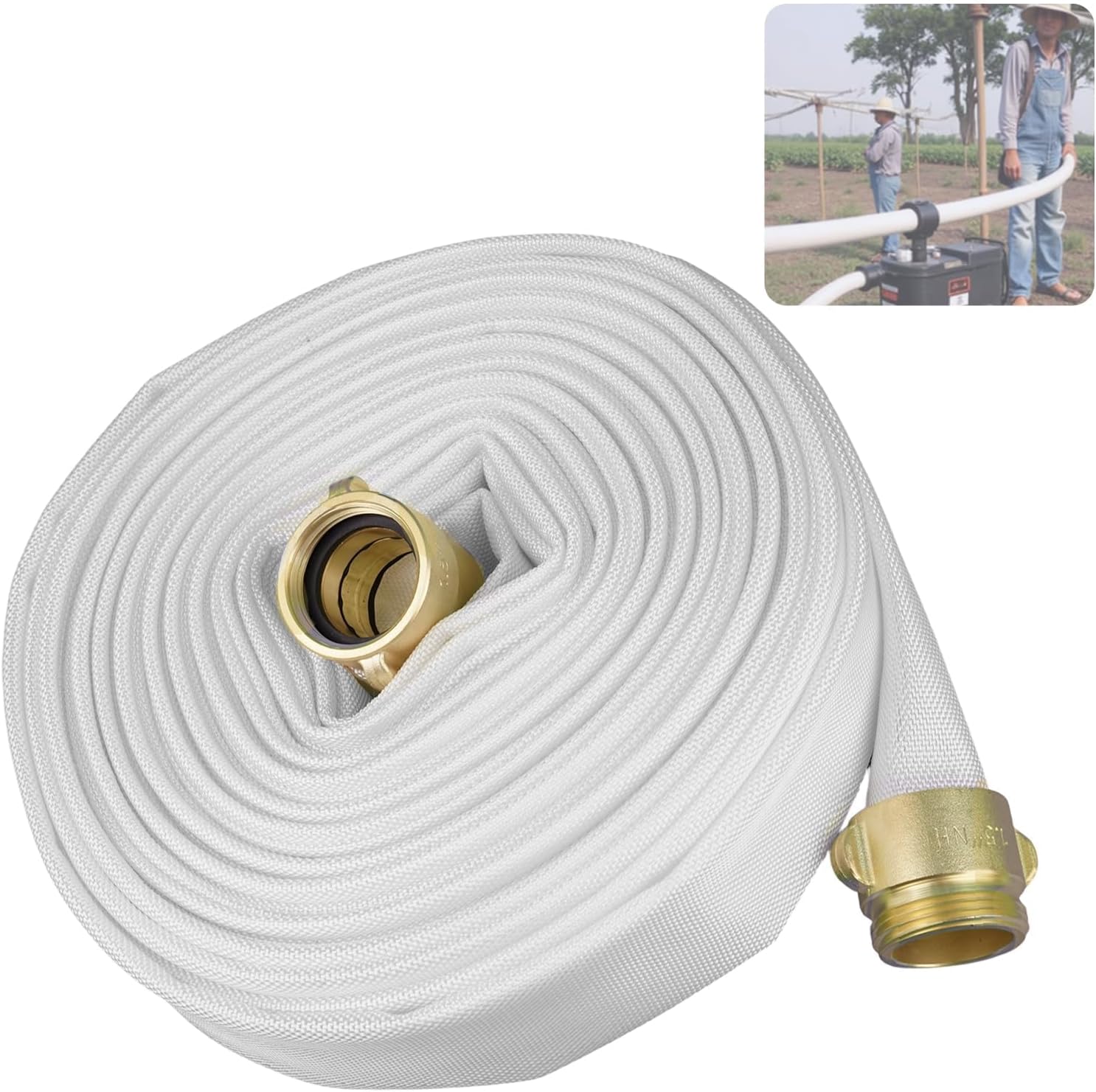 Industrial Fire Hose, 1-1/2